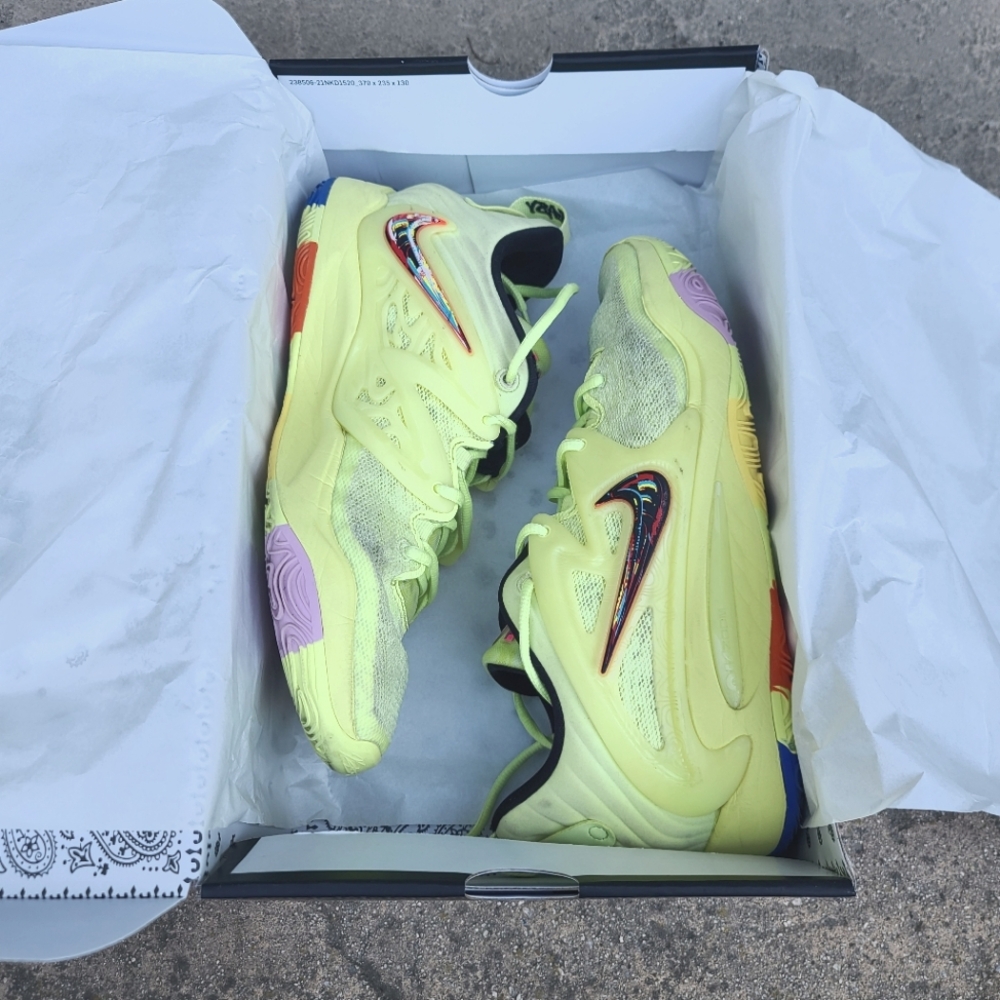 Nike 15 KD "Aimbot" Mens Basketball Shoes 11.5 - Picture 6 of 6